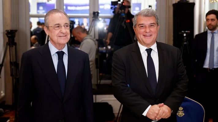 Telediario Fin de Semana - 'El Clásico', sin comida de directivas por la personación del Real Madrid en el 'caso Negreira'