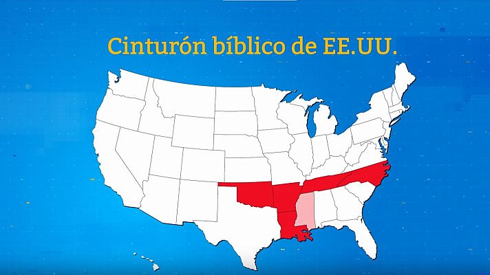 El cinturón bíblico de Estados Unidos y su apoyo a Donald Trump