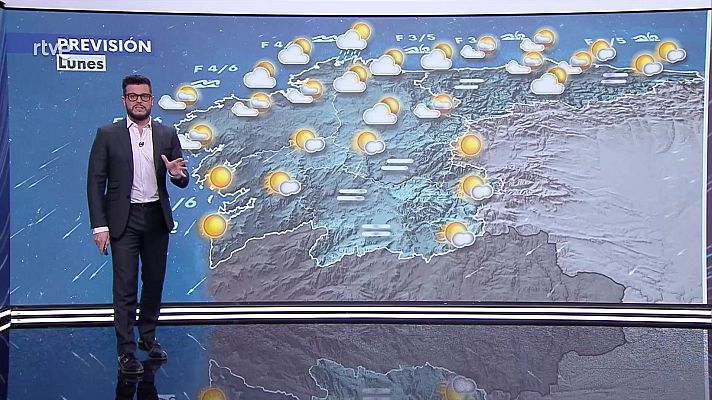 El tiempo - Precipitaciones fuertes y/o persistentes en el Cantábrico, Ibérica norte, litorales de Cataluña y Levante