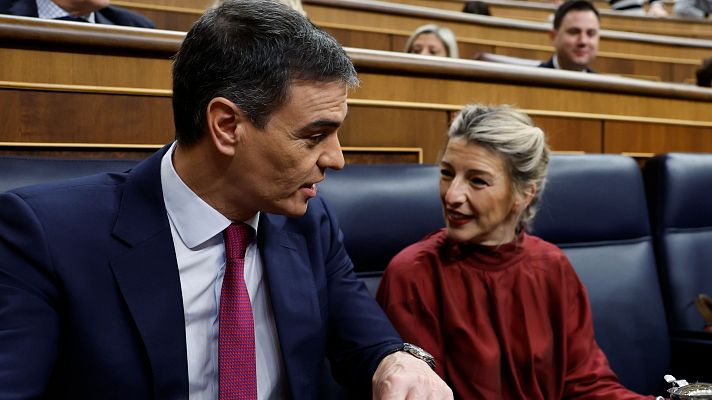 Sánchez respalda a Sumar en el caso Errejón y niega conocer a Aldama