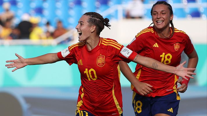 Mundial sub-17 femenino: España - Ecuador | Resumen y goles