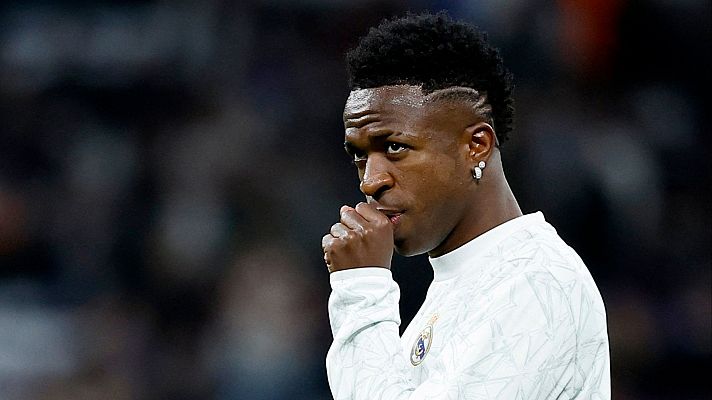 Vinícius condena los insultos racistas a jugadores del Barça: "Lamentable lo ocurrido en el Bernabéu"