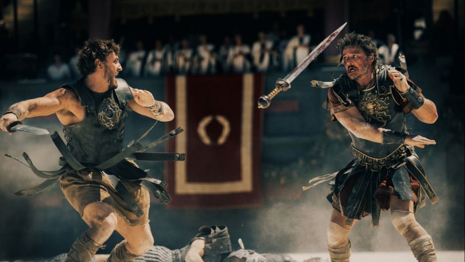 Las batallas vuelven al Coliseo de Roma, después de 24 años, en 'Gladiator II'