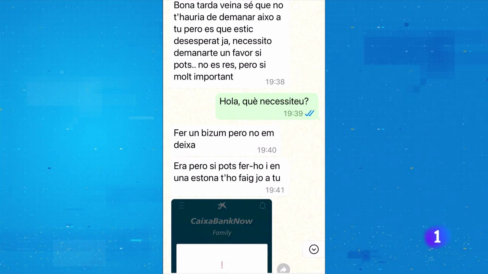 Les estafes per WhatsApp, cada cop més perfeccionades - L'Informatiu | Veure