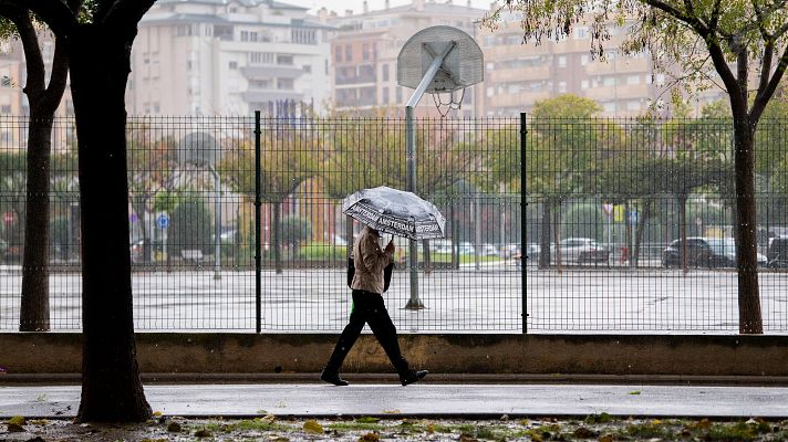 Una DANA dejará chubascos en casi toda la Península