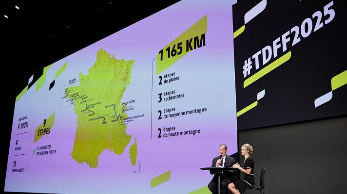 Presentación Tour de Francia masculino y femenino 2025