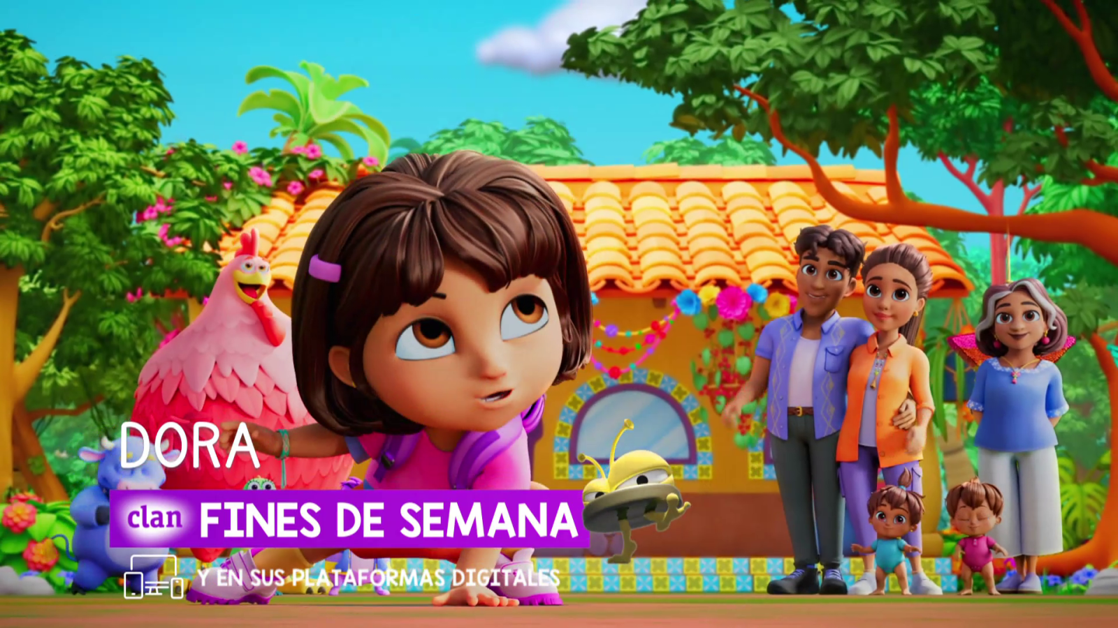 ¡Canta, aprende, juega y diviértete con Dora! Los fines de semana en Clan - Dora | Ver