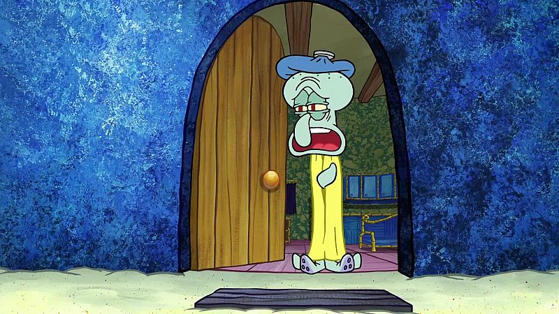 Squidward's sick daze