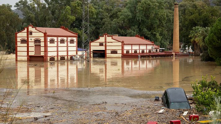 La DANA arrasa con Andalucía - Telediario 1 | Ver