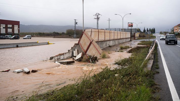 El paso de la DANA en Valencia: un desaparecido, casas inundadas y varios rescates