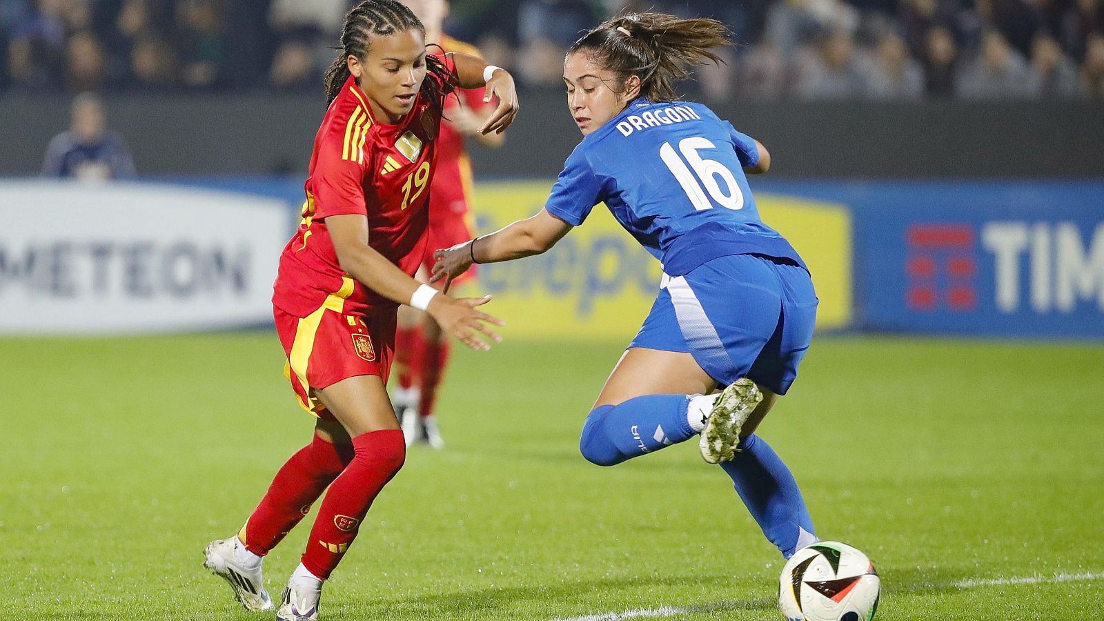 Italia - España: resumen y goles del partido amistoso femenino