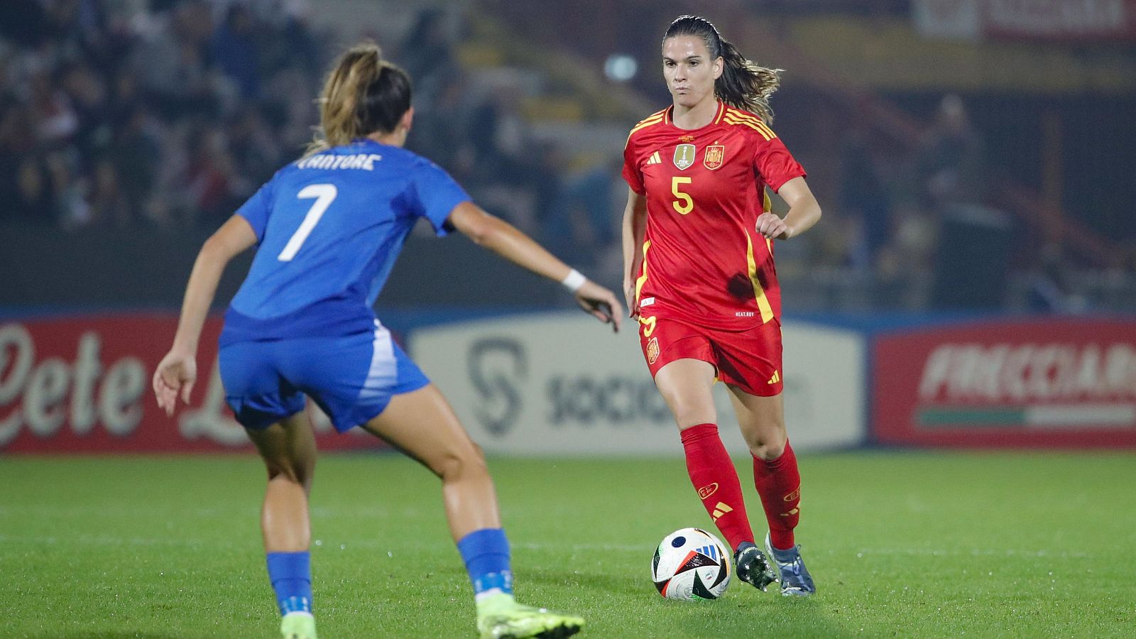 Fútbol - Selección Femenina amistoso (Fase de preparación Euro 2025): Italia - España