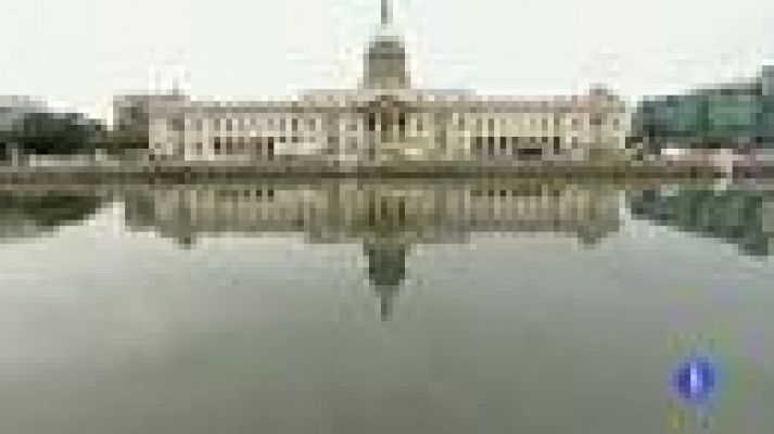 Telediario 1 - Presidencia rotatoria en Irlanda