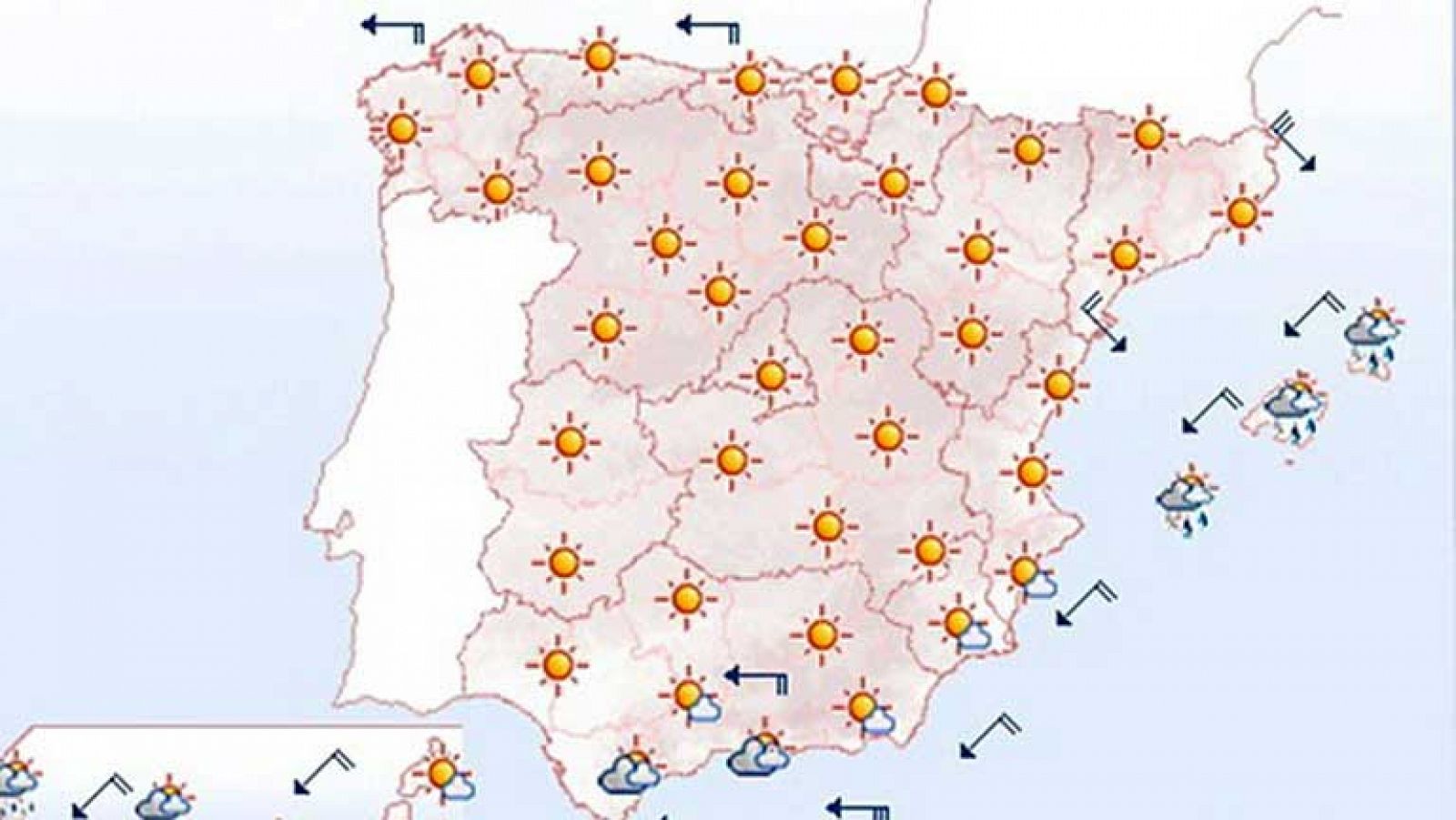 El tiempo: Viento fuerte en Baleares | RTVE Play