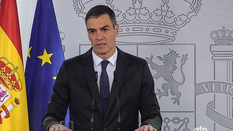 Pedro Sánchez muestra su apoyo a los afectados por la DANA:  "No os vamos a dejar solos" - Especiales informativos | Ver