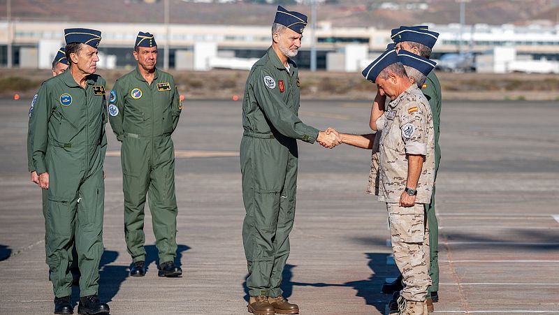 Felipe VI traslada el pésame por las pérdidas que ha causado la DANA