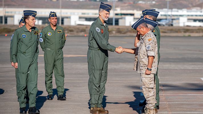 Felipe VI traslada el pésame por las pérdidas que ha causado la DANA