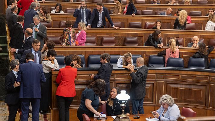 Suspendida la sesión de control al Gobierno por la DANA