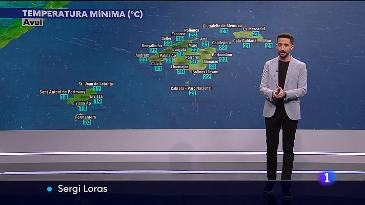 El temps a les Illes Balears - 30/10/24