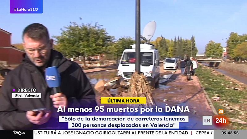 Samuel Hernáiz busca a su padre: "Desde el martes por la mañana no sabemos nada de él" - La hora de La 1 | Ver