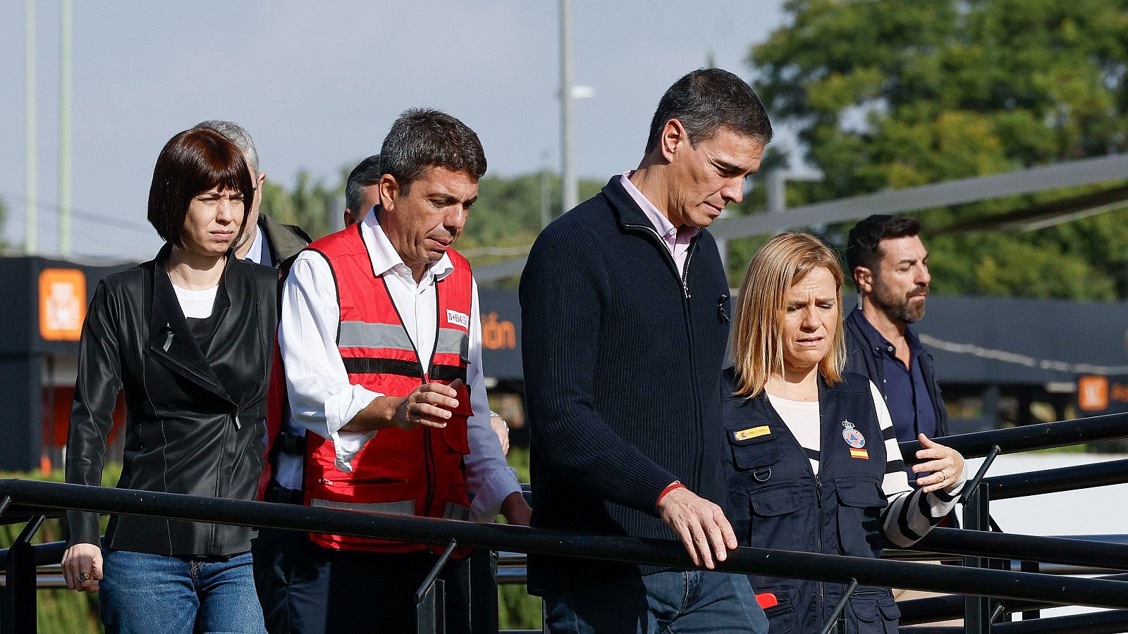 Sánchez garantiza colaboración "por tierra, mar y aire" con el Gobierno valenciano