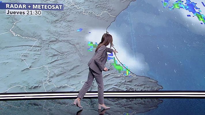 Temperaturas máximas en aumento en el tercio sur y casi todo el tercio norte