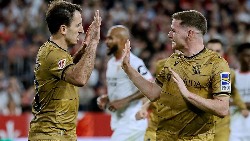 Sevilla - Real Sociedad: resumen del partido 12ª jornada | 1ª | Ver