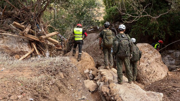 Defensa despliega 500 militares más en las zonas afectadas para ampliar las búsquedas y entregar ayuda