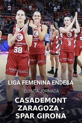 Liga Femenina Endesa. 5 jornada: Casademont Zaragoza - Spar Girona