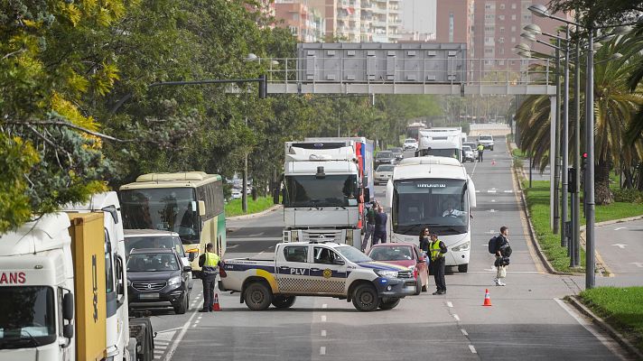 Restringida durante dos días la circulación de vehículos en las zonas afectadas por la DANA