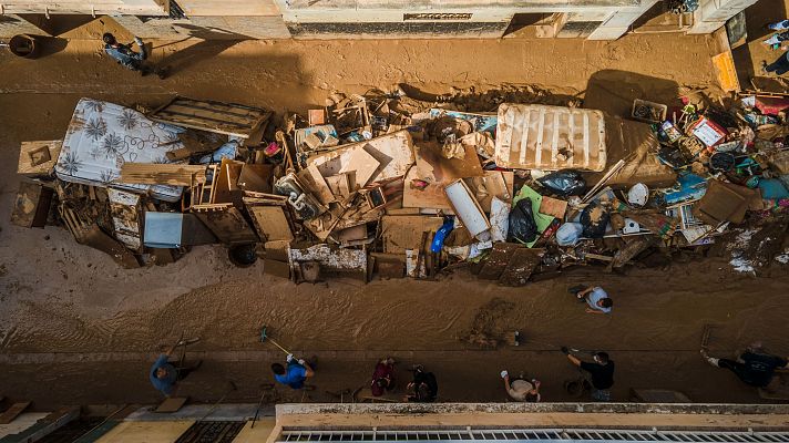 Fin de semana 24h - Noelia, vecina de Paiporta: "Yo lloro durmiendo"