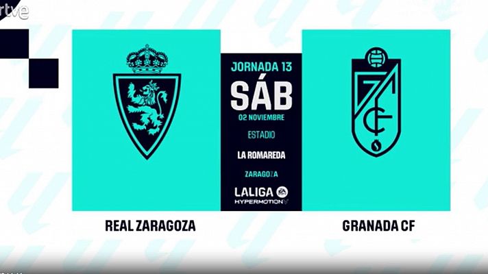 Zaragoza - Granada: resumen del partido, 13ª jornada