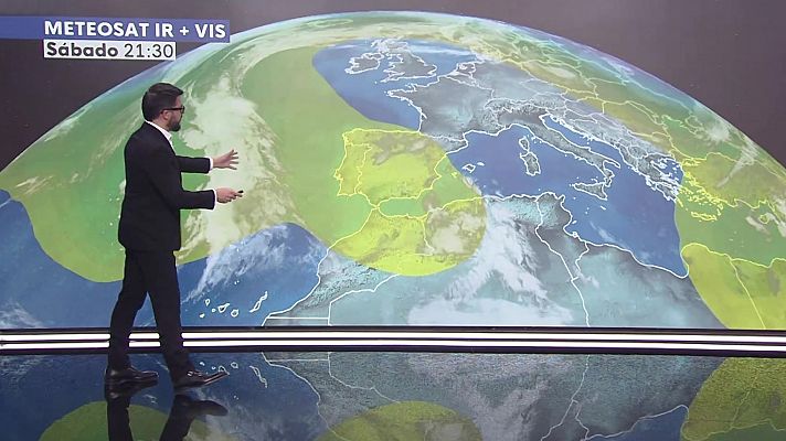 Probables intervalos de viento fuerte en puntos del litoral catalán y Estrecho