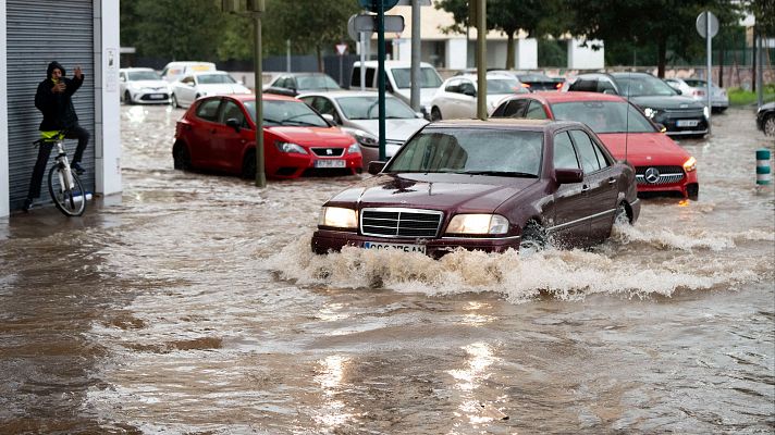El tiempo - Aviso de tormentas muy fuertes en Murcia, Cataluña y Comunidad Valenciana
