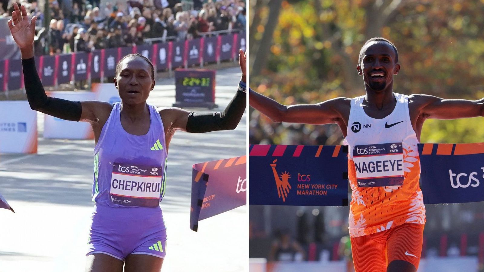 Maratón de Nueva York | Chepkirui y Nageeye, ganadores en 2024