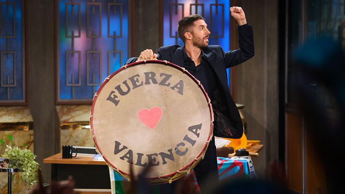 La Revuelta - Broncano lanza un mensaje de apoyo a las víctimas de la DANA