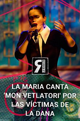 La Maria canta "Mon vetlatori" por las víctimas de la DANA