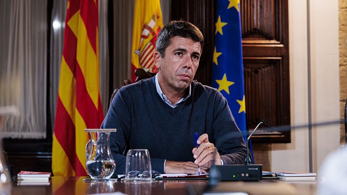 Informativo 24h - Mazón solicita al Gobierno un primer paquete de ayudas por valor de 31.402 millones de euros