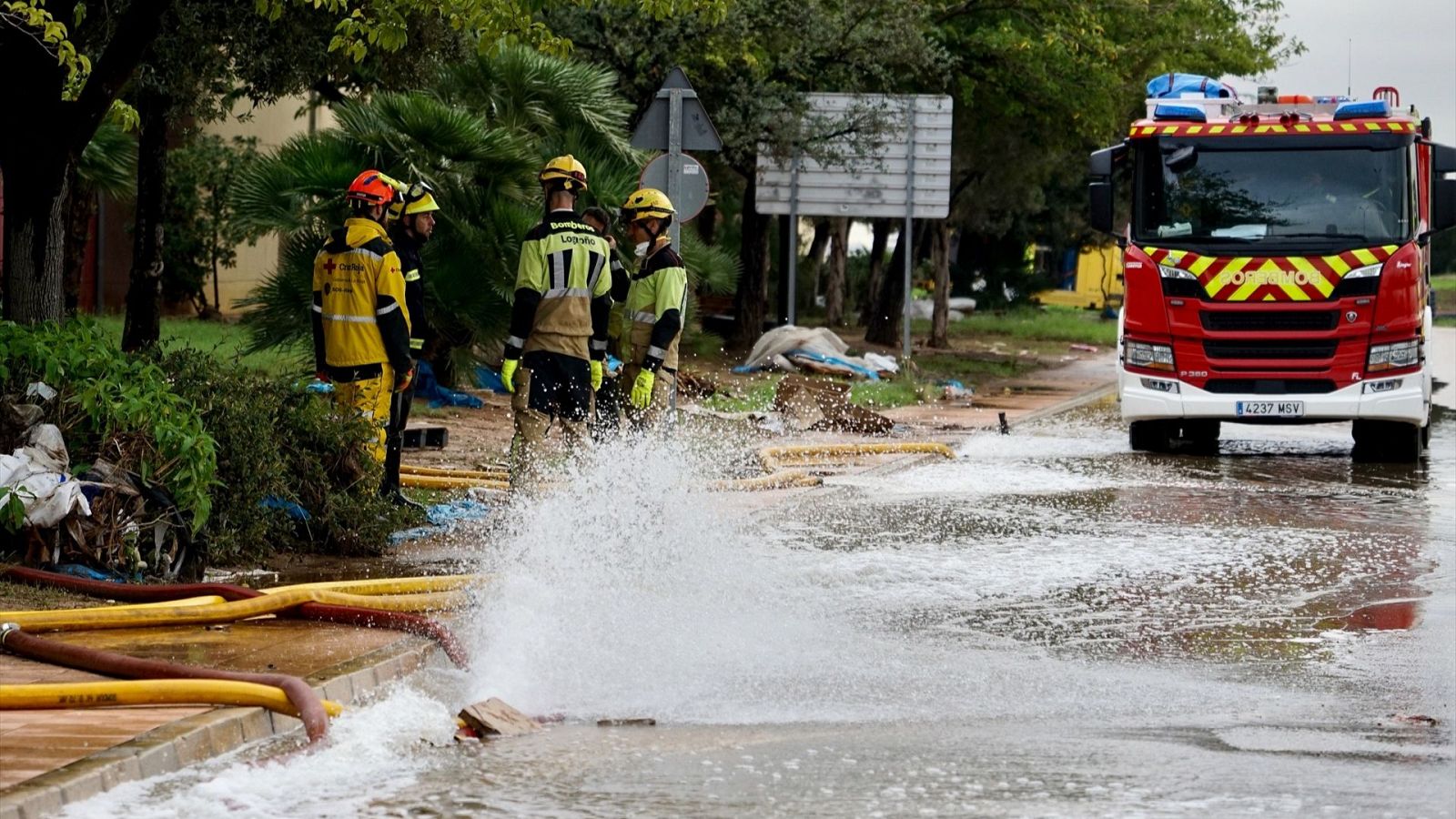 Precipitaciones fuertes en Extremadura, Pirineo aragonés y puntos de Cataluña