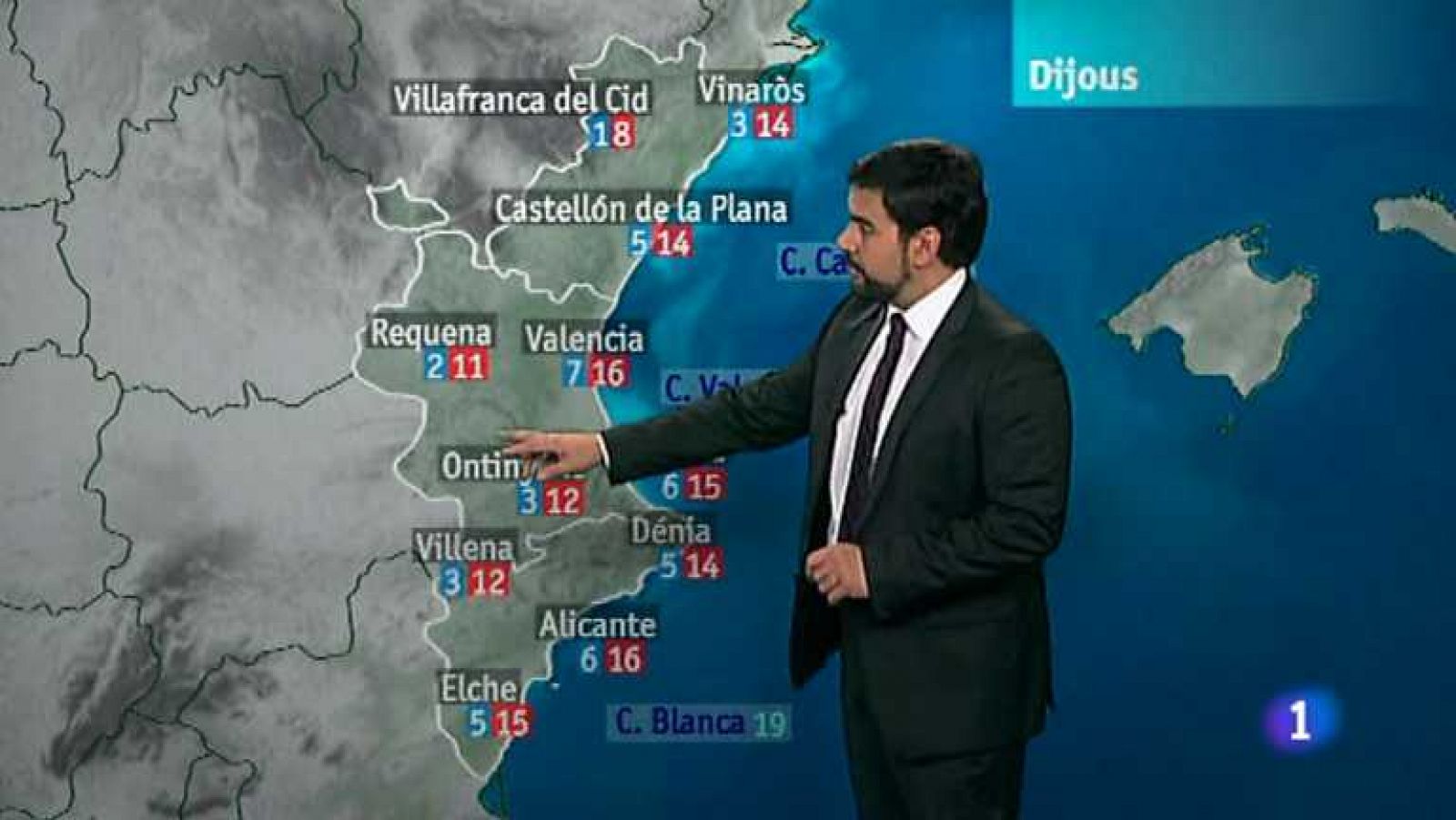 L'informatiu - Comunitat Valenciana: El tiempo en la Comunidad Valenciana - 02/01/13 | RTVE Play