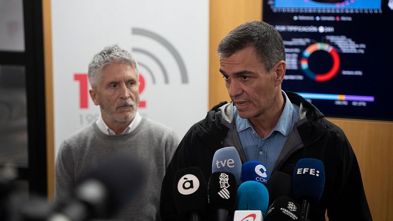 Sánchez defiende que sea la Generalitat quien gestione la DANA - Telediario 1 | Ver
