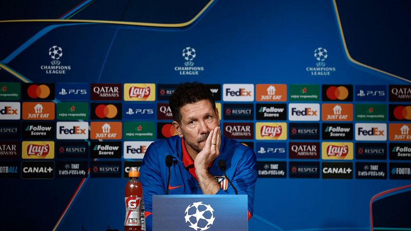 Simeone: "Tengo la fortuna de que el club me ha cuidado mucho" - Champions League | Ver