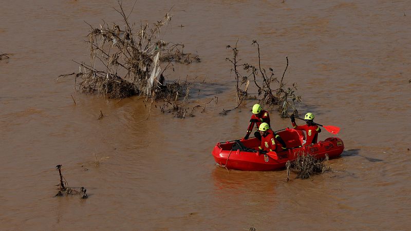 Continúa la búsqueda de desaparecidos una semana después de la DANA