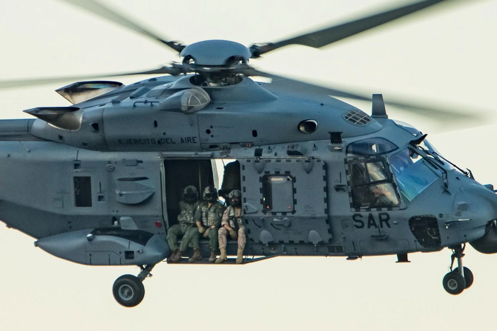 La vista aérea de la DANA: Acompañamos al ejército en su misión