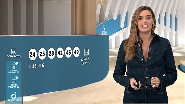 Loterías - Sorteo de la Bonoloto y Euromillones del 05/11/2024