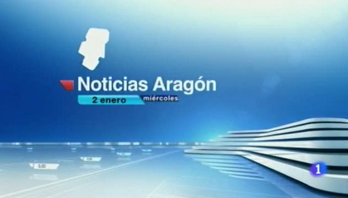 Noticias Aragón - Aragón en 2' - 02/01/13