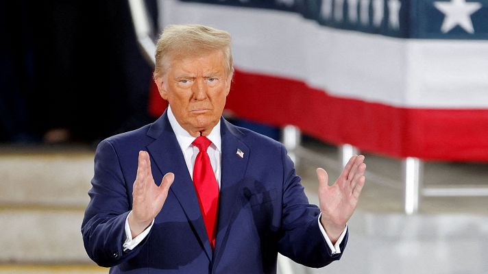 Telediario 1 - Trump celebra su vuelta a la Casa Blanca