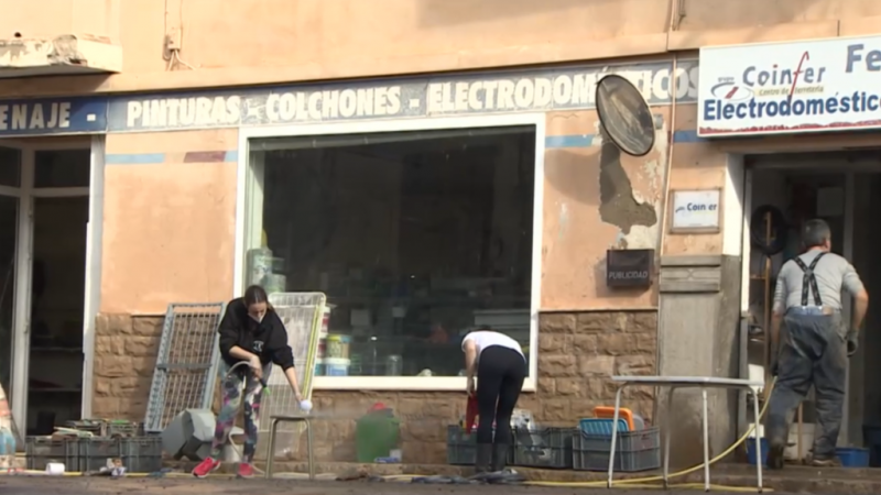 Pedralba, una localidad aislada que resurge tras la DANA