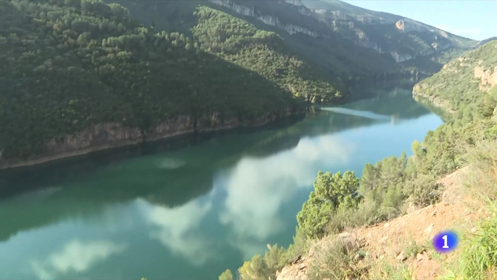 Els embassaments de les conques de l'Ebre escalen al 65%