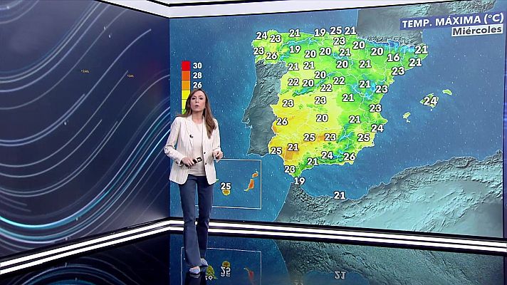 Probables chubascos y/o tormentas fuertes en zonas de litoral de Cataluña y Comunidad Valenciana